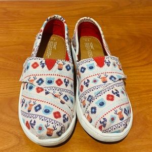 Toms kids slip-on shoes flats toddler 11